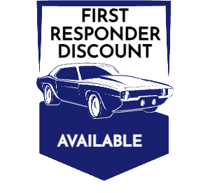 First Responder Discount Available Badge